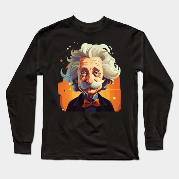 einstein Long Sleeve T-Shirt by weirdesigns